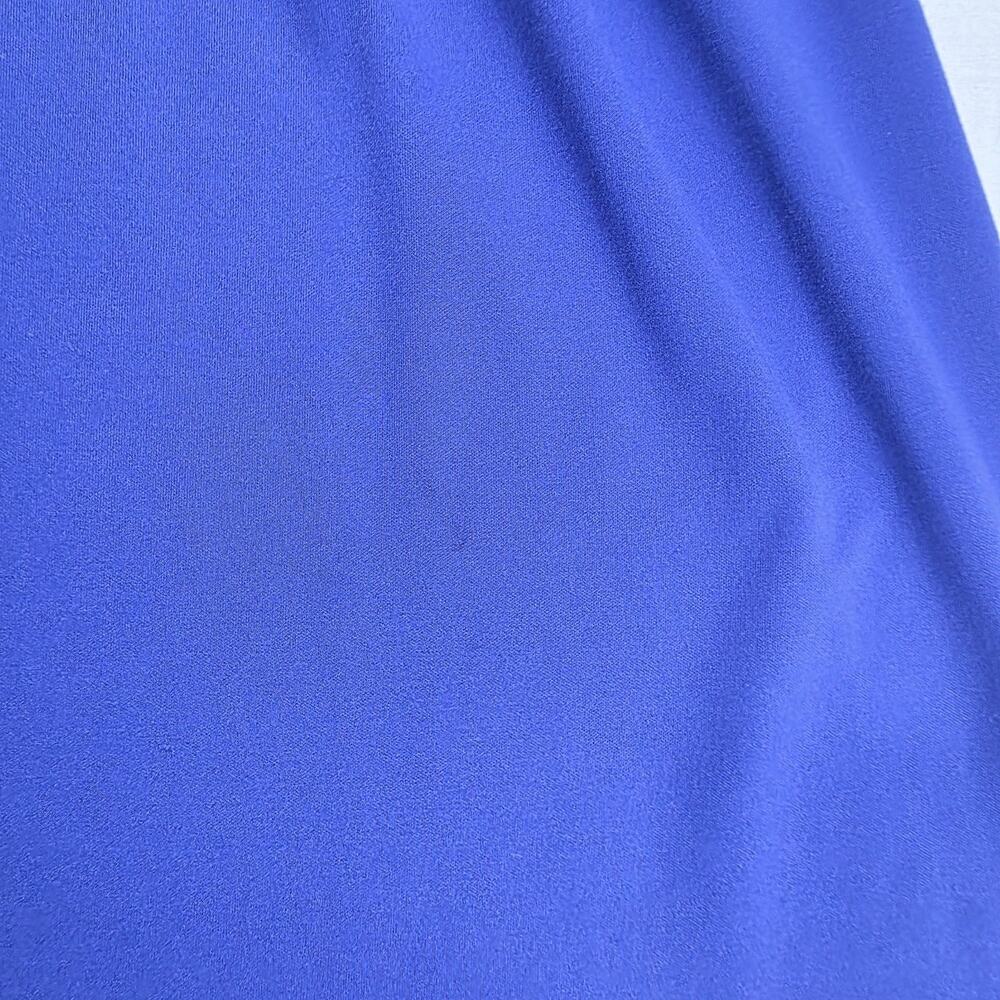 Vintage 70s It’s a Lehigh Blue Shirt Dress ILGWU Made in USA Retro Secretary M - Picture 10 of 10
